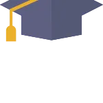Overseas College Hat SVG Icon